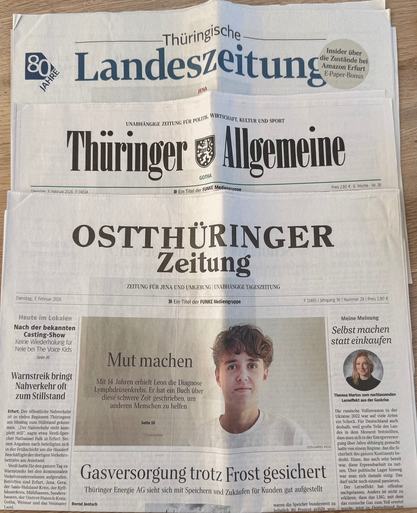 Zeitungen Thueringen 1